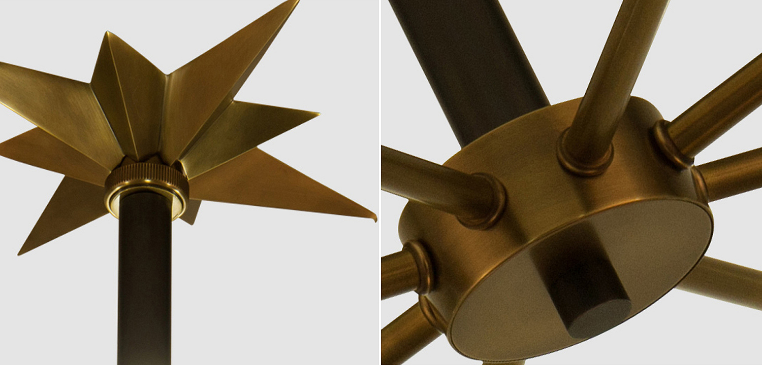 Люстра Base Star Chandelier Люстра Base Star Chandelier - Loft-Concept в Кирове