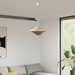 Подвесной вязаный бежевый светильник «Звезда Востока 01» варинант исполнения - 2 | Loft Concept в Кирове