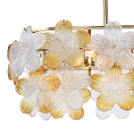 Люстра овальная с цветочными мотивами Light Floral Glow варинант исполнения - 5 | Loft Concept в Кирове