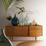 Ваза-бутыль из стекла TRANSPARENT FORMS 56 варинант исполнения - 12 | Loft Concept в Кирове