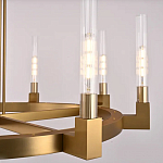 Люстра CANELLE Round Chandelier 8 Modern Brass варинант исполнения - 1 | Loft Concept в Кирове
