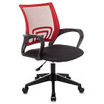 Офисное кресло с основанием из черного пластика Desk chairs Red варинант исполнения - 1 | Loft Concept в Кирове