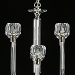 Люстра с 8-ю лампами и гранеными стеклянными плафонами Prism Gala варинант исполнения - 9 | Loft Concept в Кирове