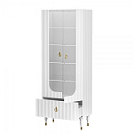 Витрина белая двухдверная с ящиком Expanses of Beauty варинант исполнения - 2 | Loft Concept в Кирове