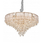 Люстра с каскадом из прозрачного хрусталя Constant Sparks варинант исполнения - 8 | Loft Concept в Кирове