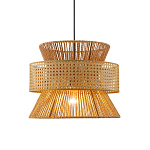 Подвесной светильник с абажуром из натуральных материалов Light Inside the Cell варинант исполнения - 1 | Loft Concept в Кирове