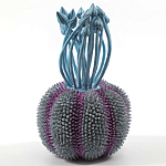 Статуэтка тропический фрукт Pandora Tropical Fruit Grey Lilac Blue Flowers варинант исполнения - 2 | Loft Concept в Кирове