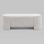 Банкетка Taks букле светло-серый варинант исполнения - 4 | Loft Concept в Кирове