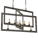 Люстра из пересекающихся прямоугольных элементов Intersecting Rectangles варинант исполнения - 3 | Loft Concept в Кирове