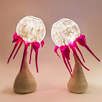 Торшер фуксия «Цветы из снов»  варинант исполнения - 3 | Loft Concept в Кирове