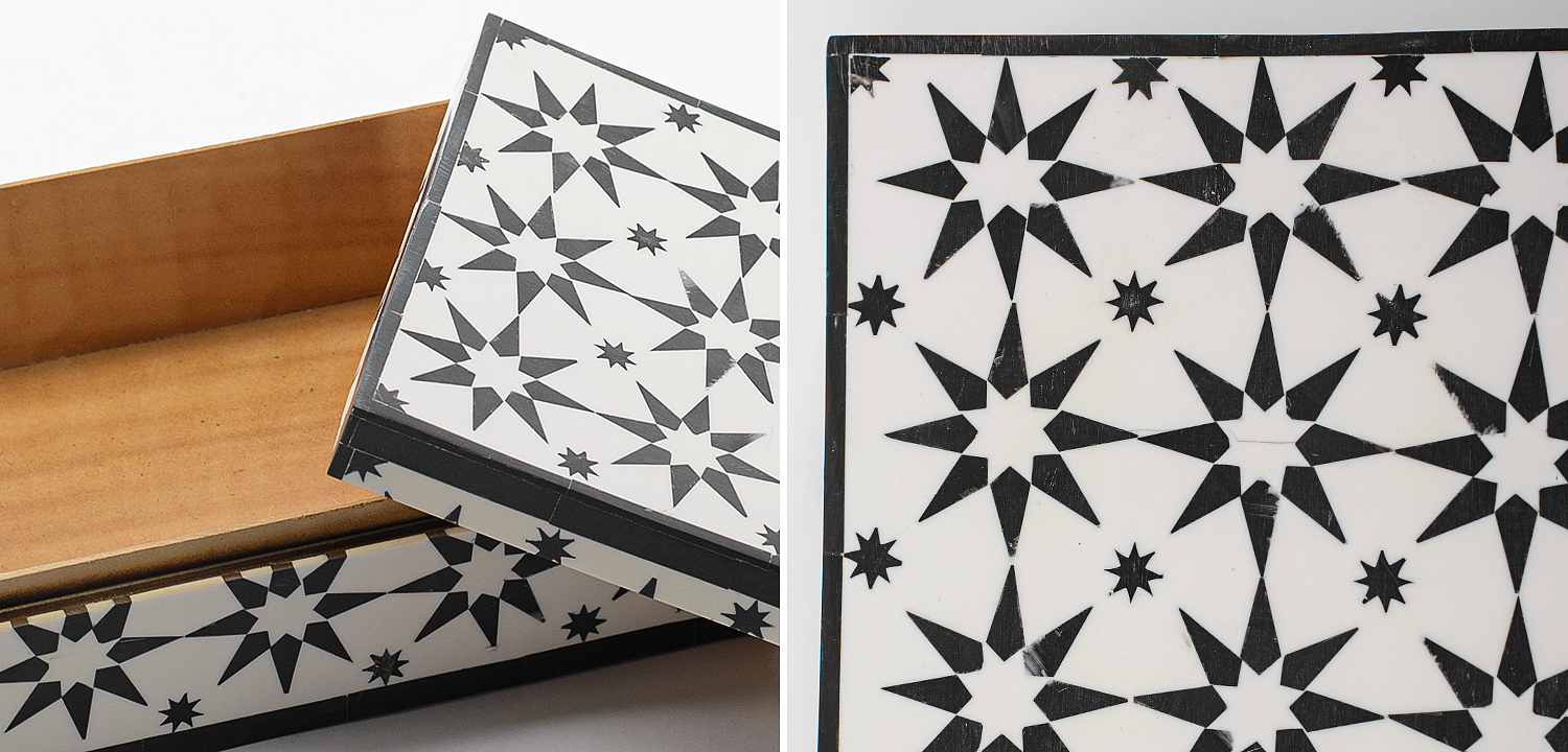 Шкатулка Stars Bone Inlay Шкатулка Stars Bone Inlay - Loft-Concept в Кирове