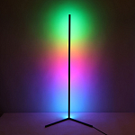 Торшер черного цвета на угловом основании Arteriors варинант исполнения - 2 | Loft Concept в Кирове