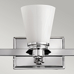 Бра для ванных комнат с белыми стеклянными конусными плафонами Hinkley варинант исполнения - 2 | Loft Concept в Кирове