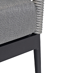 Кресло уличное темно-серое Street Bliss варинант исполнения - 5 | Loft Concept в Кирове