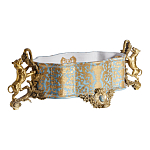 Чаша с орнаментом на бронзовых ножках в виде львов Eden Garden варинант исполнения - 1 | Loft Concept в Кирове