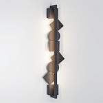 Бра вертикальное с черными кругами и квадратами Gravyura варинант исполнения - 5 | Loft Concept в Кирове