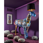 Большой Торшер Лошадь с ручной авторской росписью Feral Stallion варинант исполнения - 1 | Loft Concept в Кирове