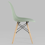 Пластиковый стул на ножках из массива бука Eames Mint варинант исполнения - 2 | Loft Concept в Кирове