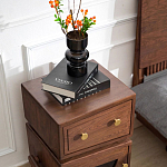 Тумбочка прикроватная с ящиком и дверцей Робот Robot Desk варинант исполнения - 5 | Loft Concept в Кирове