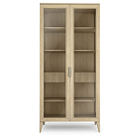 Витрина стеклянная 2-х дверная с ящиками и 5-ю полками Harper Line варинант исполнения - 2 | Loft Concept в Кирове