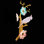 Бра с цветочным декором и птичкой Miscellaneous herbs варинант исполнения - 2 | Loft Concept в Кирове