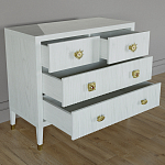 Бельевой Комод с 4 ящиками Elsa Dreams White варинант исполнения - 2 | Loft Concept в Кирове