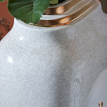 Ваза с золотисто-белыми фрагментами Faces of Imagination варинант исполнения - 10 | Loft Concept в Кирове