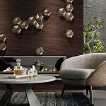 Гипсовая 3D панель с принтографией PM-41 варинант исполнения - 1 | Loft Concept в Кирове