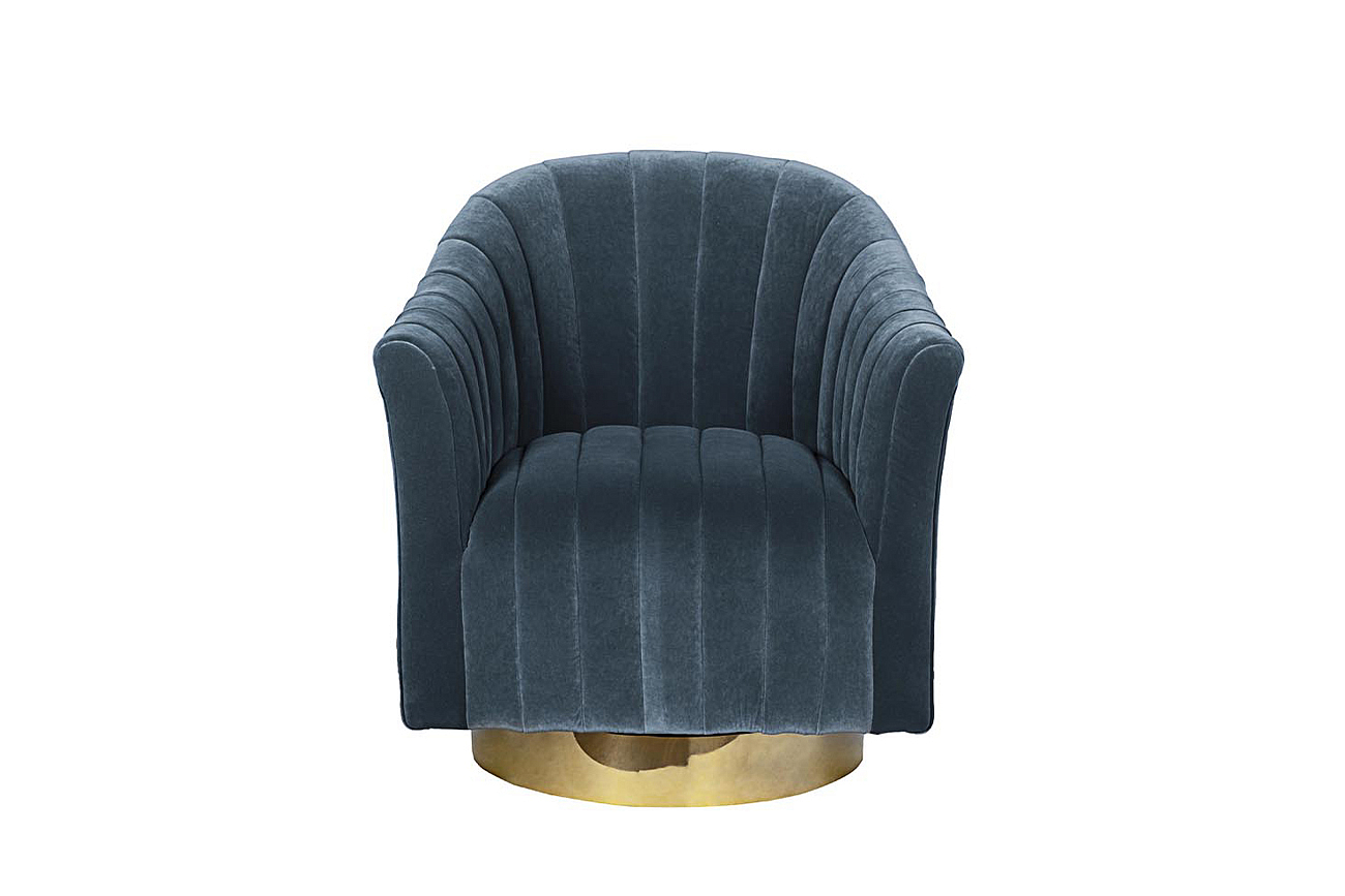Кресло Civic Space BLUE VELOUR Кресло Civic Space BLUE VELOUR - Loft-Concept в Кирове