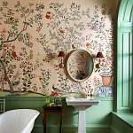Обои ручная роспись Houghton Edo Blush варинант исполнения - 1 | Loft Concept в Кирове