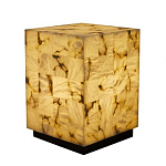 Торшер прямоугольный из натурального камня Calcite Geometry варинант исполнения - 6 | Loft Concept в Кирове