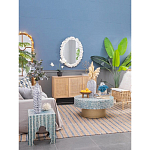 Зеркало овальное с багетом в виде кораллов Coral Dеcor варинант исполнения - 4 | Loft Concept в Кирове