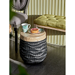 Приставной столик с фактурой под натуральное дерево Immortality варинант исполнения - 4 | Loft Concept в Кирове