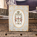 Декоративный постер в раме с рельефным растительным узором арабески New Collection of Arabesques Poster варинант исполнения - 6 | Loft Concept в Кирове