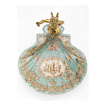 Блюдо с бронзовым ангелом Porcelain Angels of Paradise варинант исполнения - 3 | Loft Concept в Кирове