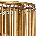 Потолочный светильник двухъярусный золотого цвета Metal Tentacles варинант исполнения - 1 | Loft Concept в Кирове