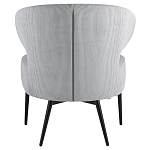 Современное мягкое кресло на металлических ножках Rakush Grey варинант исполнения - 3 | Loft Concept в Кирове