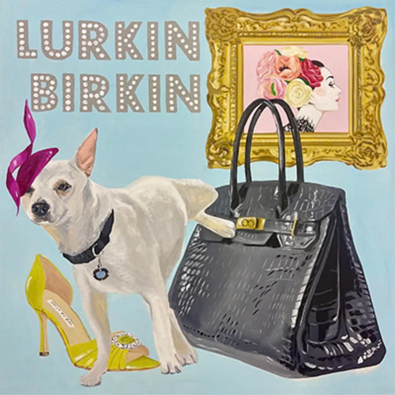 Картина Lurkin Birkin Мульти Картина Lurkin Birkin Мульти в Кирове | Loft Concept