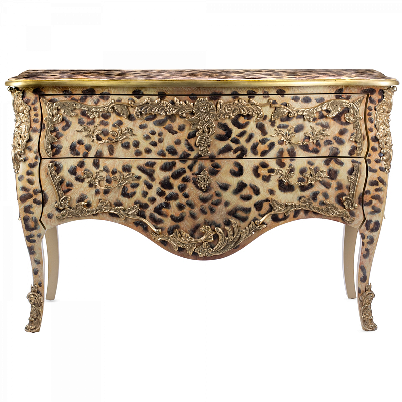 Комод стиль рококо Ref 573 Commode L. XV Leopard Комод стиль рококо Ref 573 Commode L. XV Leopard в Кирове | Loft Concept