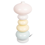 Настольная лампа из стеклянных сфер в пастельных тонах Высота 48 см Pastel Lunaria варинант исполнения - 2 | Loft Concept в Кирове