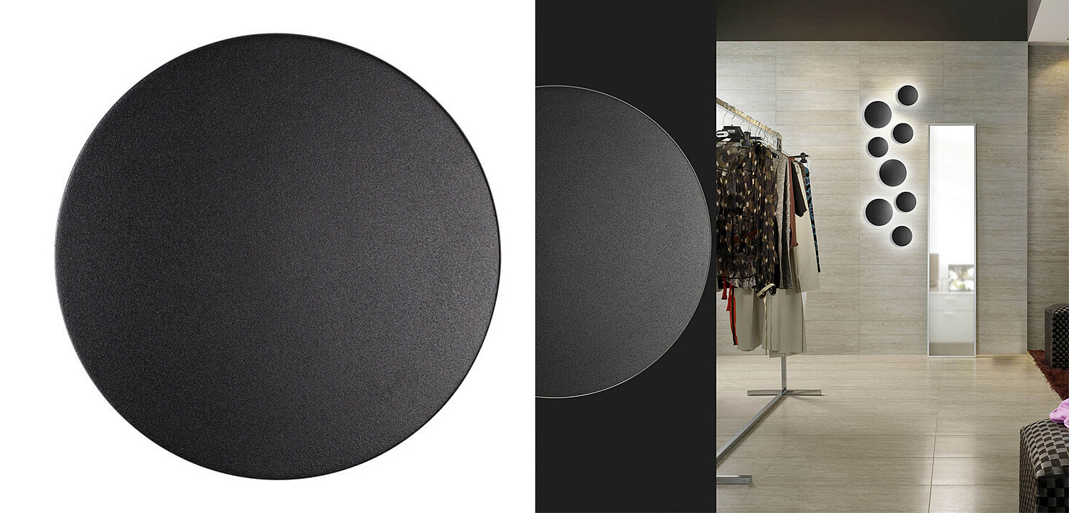Бра Disco Piatto Black Sconce Бра Disco Piatto Black Sconce - Loft-Concept в Кирове