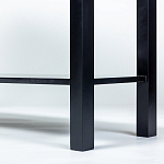 Черная консоль с выдвижными ящиками Monica варинант исполнения - 4 | Loft Concept в Кирове