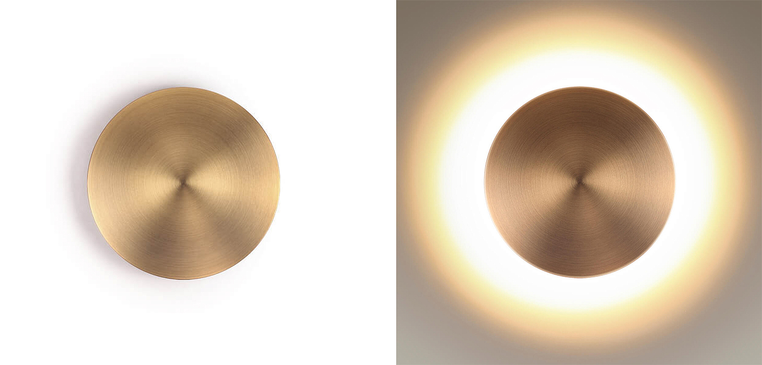 Бра Disco Piatto Bronze Sconce Бра Disco Piatto Bronze Sconce - Loft-Concept в Кирове