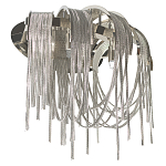 Бра с металиическими цепочками и дугообразными элементами Atlantis Chain варинант исполнения - 5 | Loft Concept в Кирове