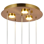 Потолочный светильник с пятью цветными плафонами Soar Colorful Lamp варинант исполнения - 2 | Loft Concept в Кирове