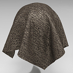 Мебельная ткань Шенилл коричневый цвет 138 см T4-41 варинант исполнения - 4 | Loft Concept в Кирове