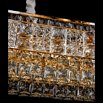 Люстра овальной формы хрустальная в неоклассическом стиле Majesty варинант исполнения - 3 | Loft Concept в Кирове