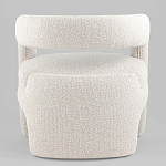 Кресло дизайнерское для лаунж зоны жемчужного цвета Pearl Lounge варинант исполнения - 7 | Loft Concept в Кирове