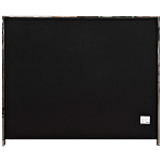 Кровать двуспальная серая с высоким мягким изголовьем Heart of the Bedroom варинант исполнения - 4 | Loft Concept в Кирове