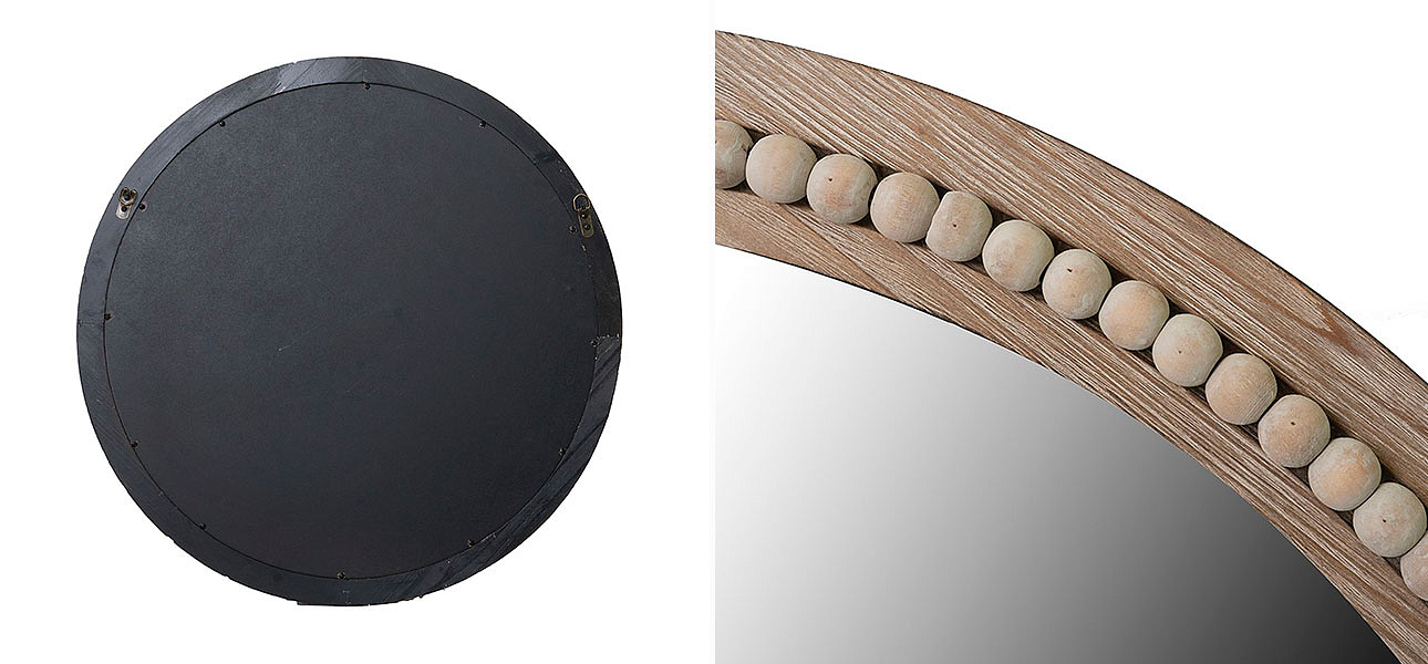 Зеркало круглое в деревянной рамке Karen - Loft-Concept в Кирове